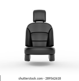 Car Seat Isolated On White Background