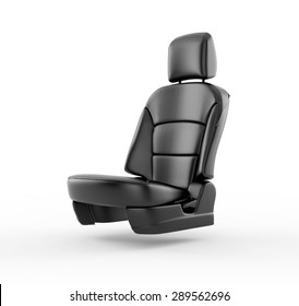 Car Seat Isolated On White Background