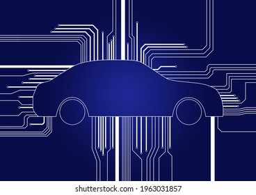  Car And Semiconductor Binary Code 