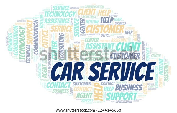 Car Service word\
cloud.