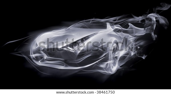 Car -\
smoke
