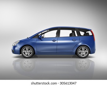 Car Vehicle Transportation 3D Illustration Concept - Shutterstock ID 305613047