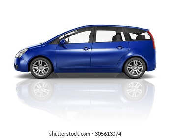 Car Vehicle Transportation 3D Illustration Concept - Shutterstock ID 305613074