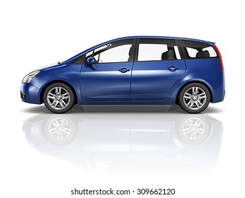 Car Vehicle Transportation 3D Illustration Concept - Shutterstock ID 309662120