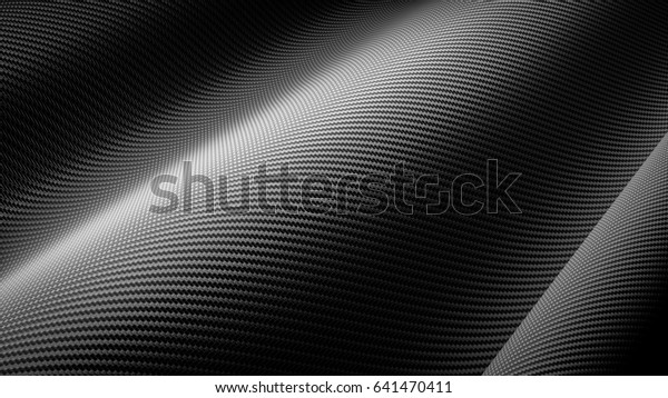 Car wrapping film roll carbon fiber close up\
background. 3d\
rendering