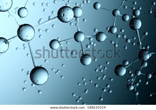 Carbon atom molecule\
abstract\
illustration