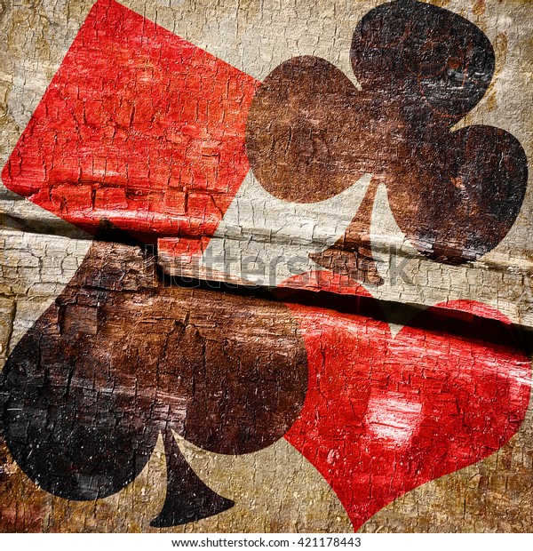 Card Game Background Stock Illustration 421178443