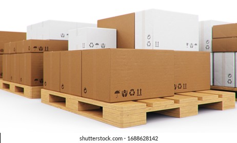 Download Boxes On Pallet Images Stock Photos Vectors Shutterstock Yellowimages Mockups