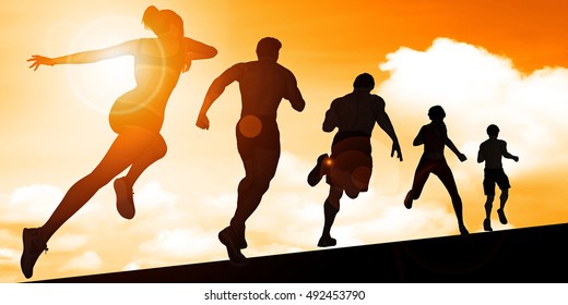 Cardio Training and Building Stamina in Training 3D Render - Powered by Shutterstock