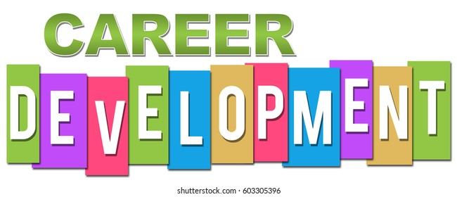 Career Development Professional Colorful Stock Illustration 603305396 ...