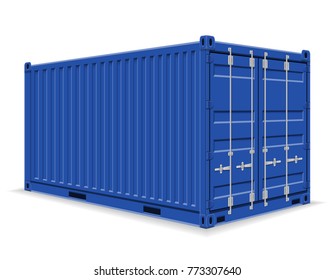 21,671 Cargo container cartoon Images, Stock Photos & Vectors ...