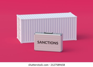 Cargo Restriction Delivery Ban Embargo On Stock Illustration 2127589658 ...