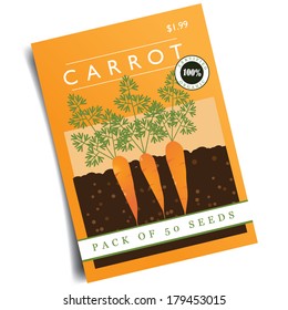 Carrot Seed Packet