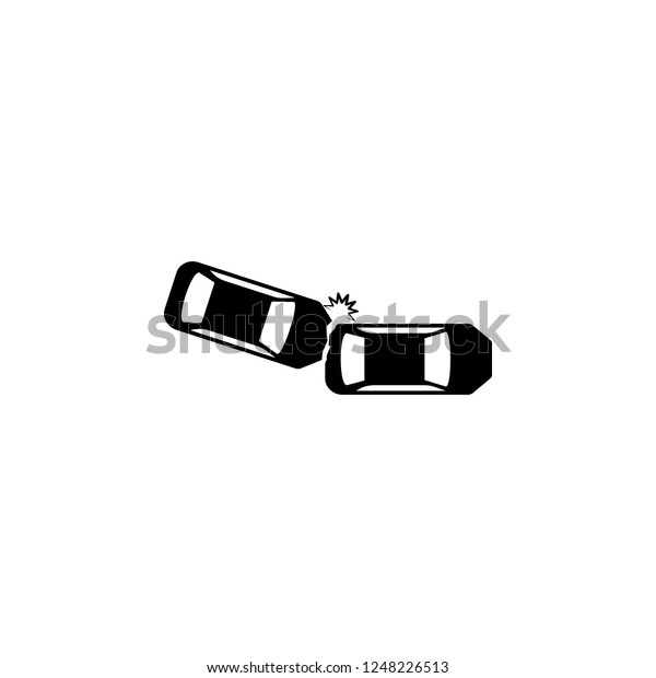 cars, crash icon. Element of car accident and\
parking icon for mobile concept and web apps. Detailed cars, crash\
icon can be used for web and\
mobile