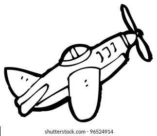 cartoon airplane