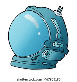 Cartoon Astronaut Helmet Stock Vector (Royalty Free) 198682202 ...