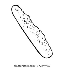 Cartoon Baguette Stock Illustration 172249469