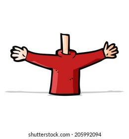 Cartoon Body Waving Arms (mix And Match Cartoons Or Add Own Photos)