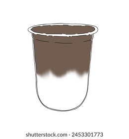 Cartoon for the Cafe menu 