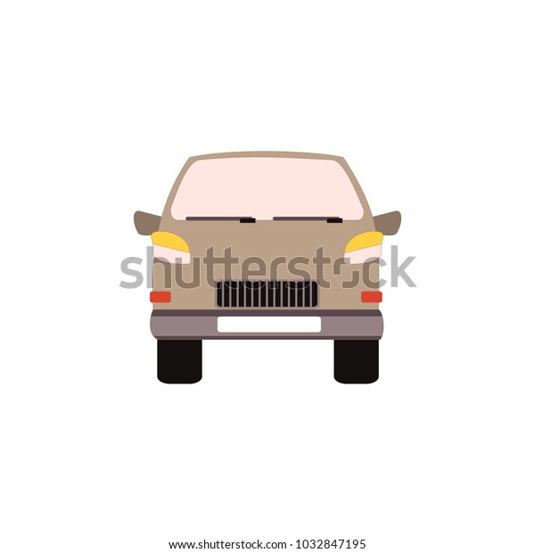 Cartoon car,\
luxury sedan. Graphic\
illustration