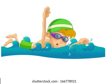 18,126 Man Swimming Cartoon Images, Stock Photos & Vectors 