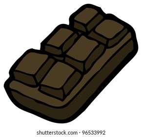 Chocolate Cartoon Stock Vector (royalty Free) 62453926 