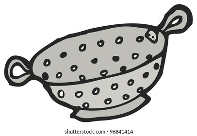 cartoon colander