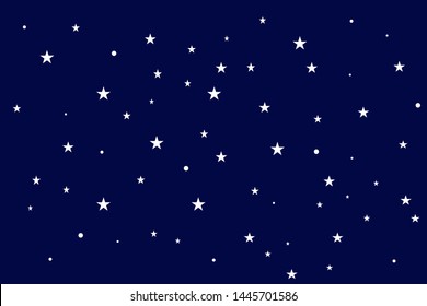 cartoon design starry sky pretty image