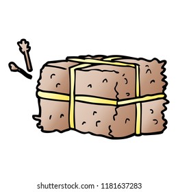 Cartoon Doodle Bale Hay Stock Illustration 1181637283 | Shutterstock