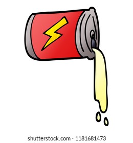 Cartoon Doodle Pouring Soda Can Stock Illustration 1181681473 ...