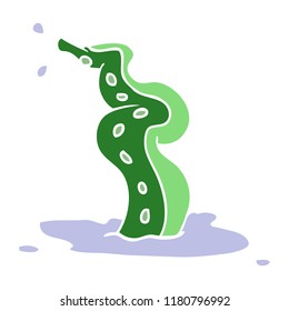 Cartoon Doodle Spooky Tentacle Stock Vector (Royalty Free) 1173332479