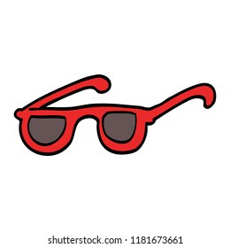 Cartoon Doodle Sunglasses