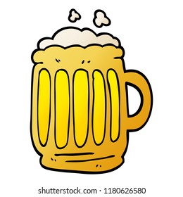 Cartoon Doodle Tankard Beer Stock Illustration 1180626580 | Shutterstock