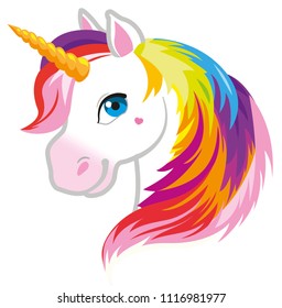 Cartoon Drawing Unicorn Stock Illustration 1116981977 | Shutterstock