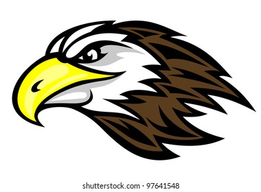 Similar Images, Stock Photos & Vectors of Cartoon falcon head for