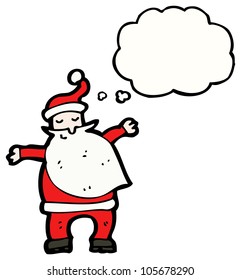 Cartoon Father Christmas Stock Illustration 105678290