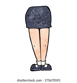 Cartoon Female Legs Stock Illustration 175670591 | Shutterstock