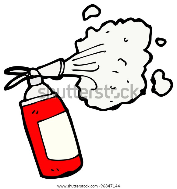 Cartoon Fire Extinguisher Stock Illustration 96847144