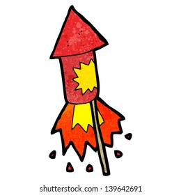 Cartoon Firework Rocket Stock Illustration 139642691 | Shutterstock