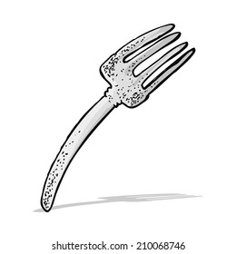 Cartoon Fork