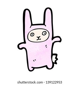 Cartoon Funny Rabbit Costume Stock Illustration 139122953 | Shutterstock