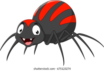 Cartoon Funny Spider 