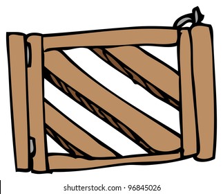 Gate Cartoon Images, Stock Photos & Vectors | Shutterstock