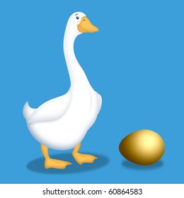 903 Goose with golden egg Images, Stock Photos & Vectors | Shutterstock