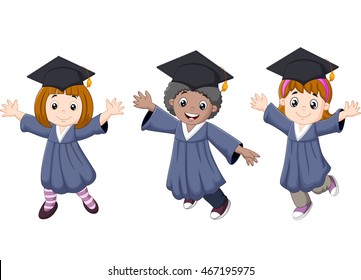 Cartoon Graduation Celebration Stock Illustration 467195975 | Shutterstock