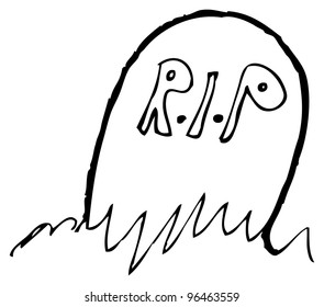 Similar Images, Stock Photos & Vectors of cartoon grave - 96463559