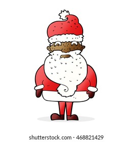 Cartoon Grumpy Santa Claus Stock Illustration 209615716 | Shutterstock