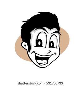 Cartoon Guy Smile Stock Illustration 531738733 | Shutterstock
