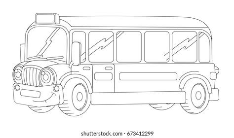 coloring page school bus images stock photos  vectors