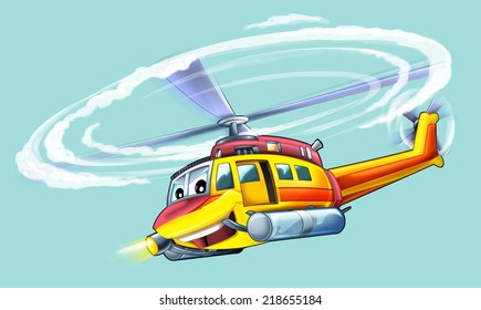 "cartoon Helicopter" Images, Stock Photos & Vectors | Shutterstock